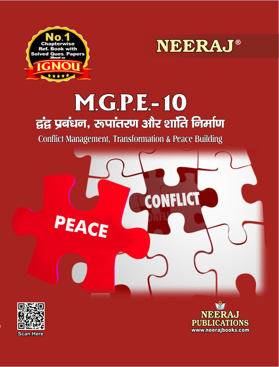 Conflict Management Transformation and Peace Building